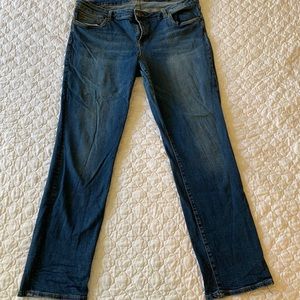 KFTK mid rise bootcut jeans